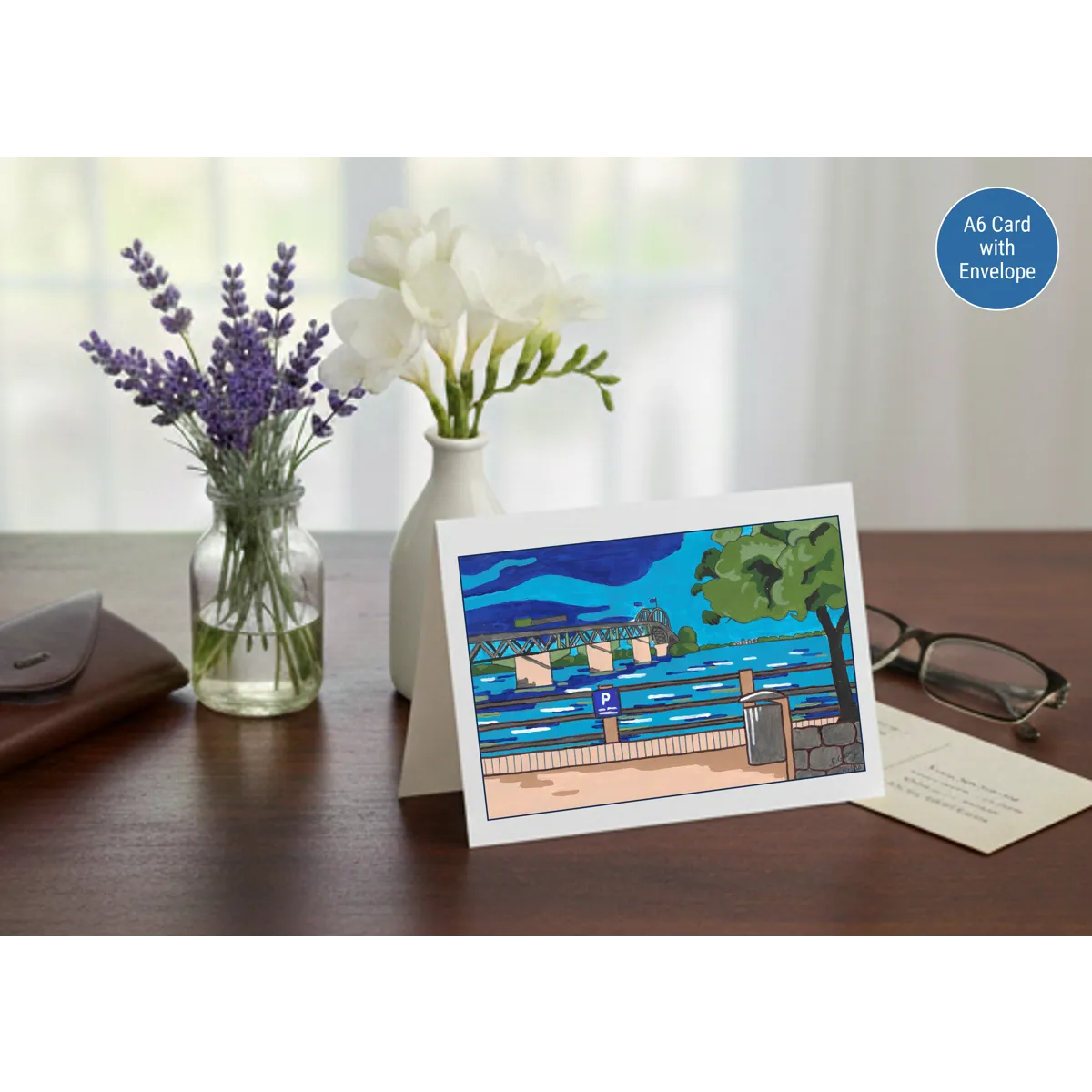 Auckland Harbour Bridge Greeting Card