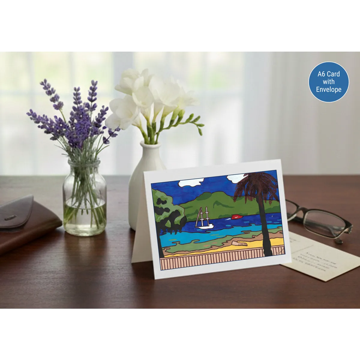 Auckland St Heliers Beach Greeting Card