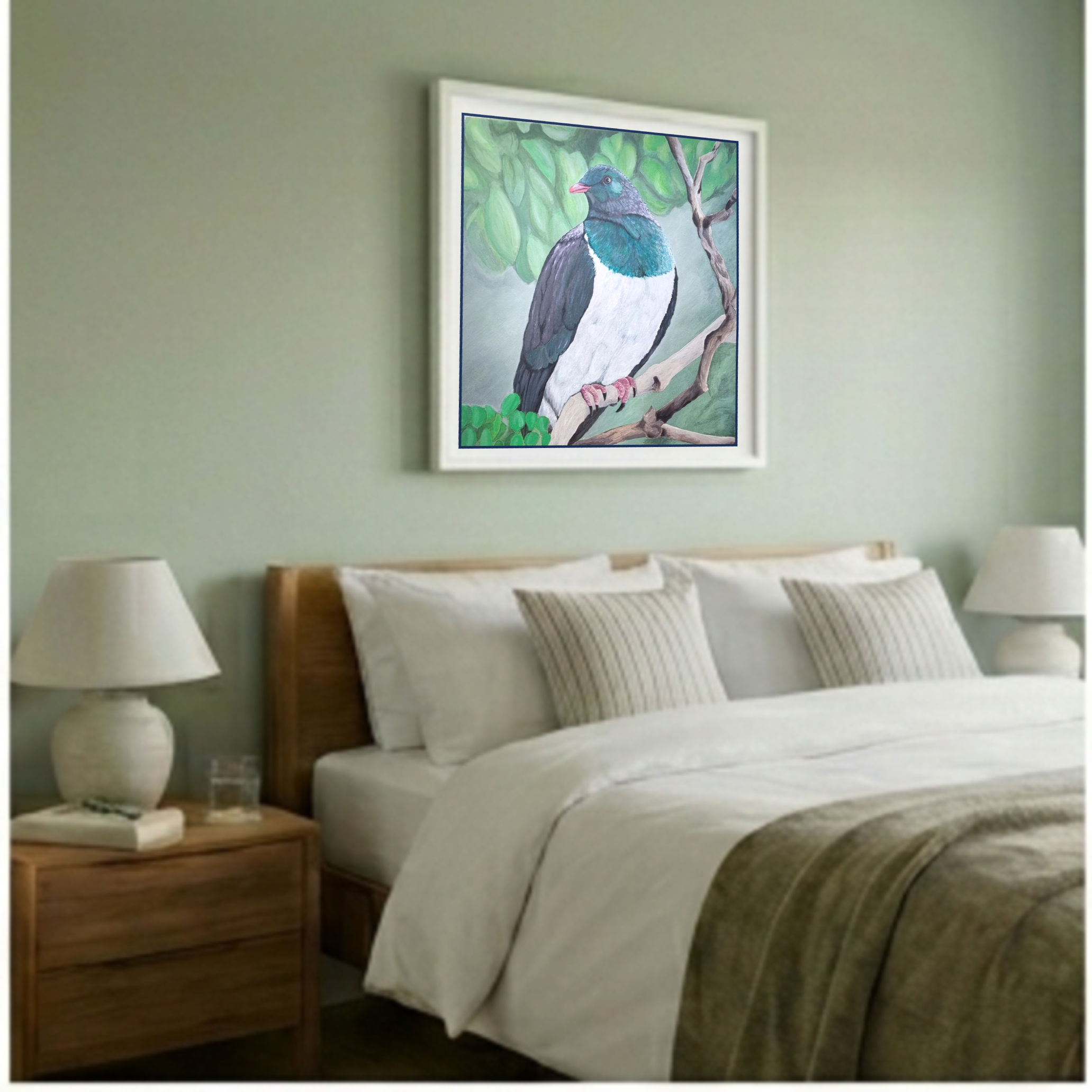 Kereru - Canvas Print