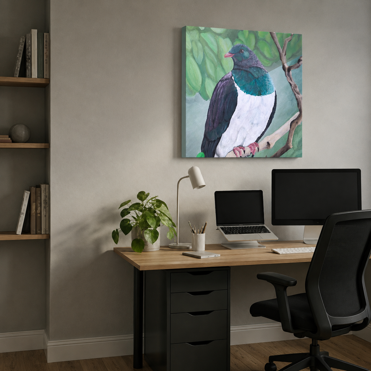 Kereru - Canvas Print