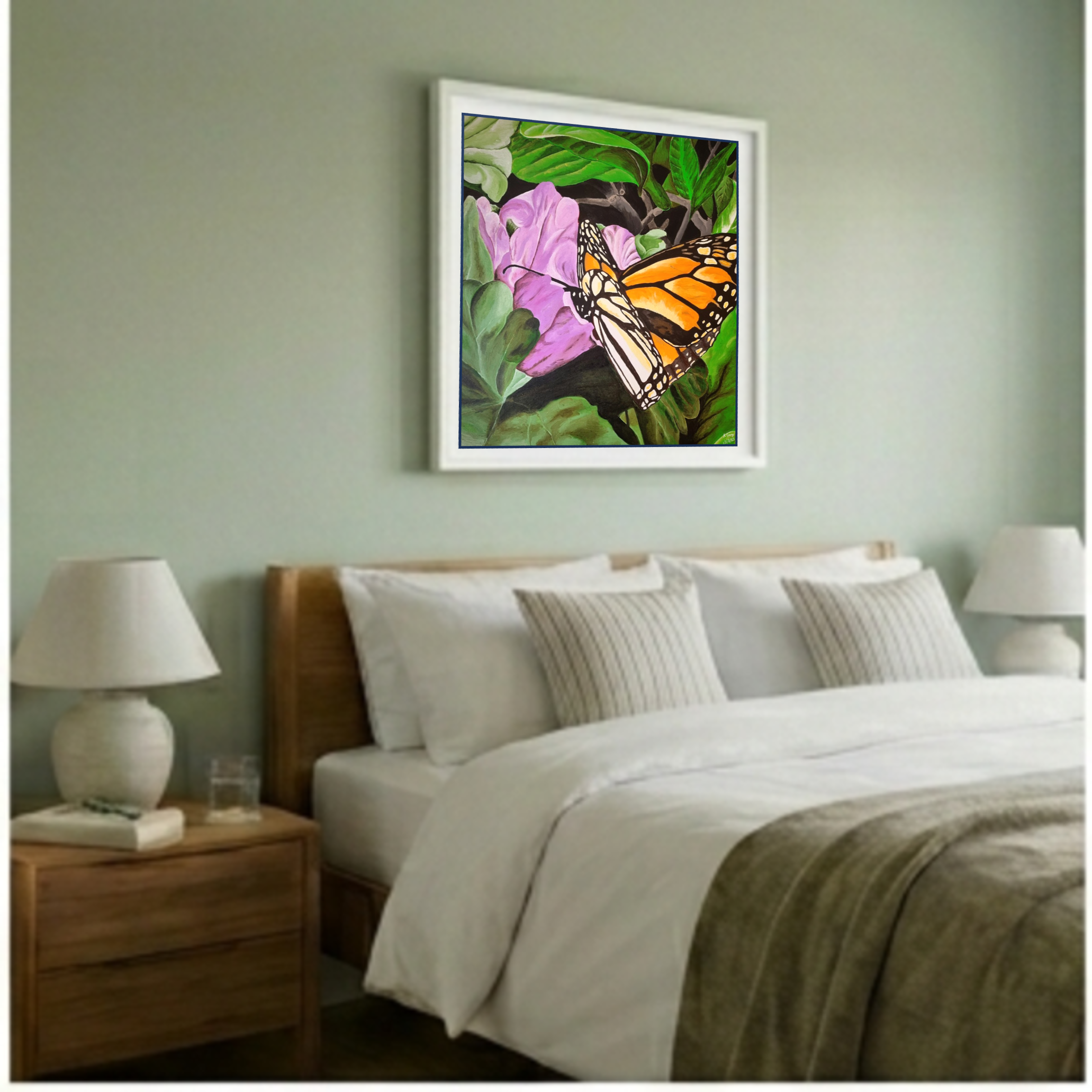 Monarch Butterfly - Canvas Print