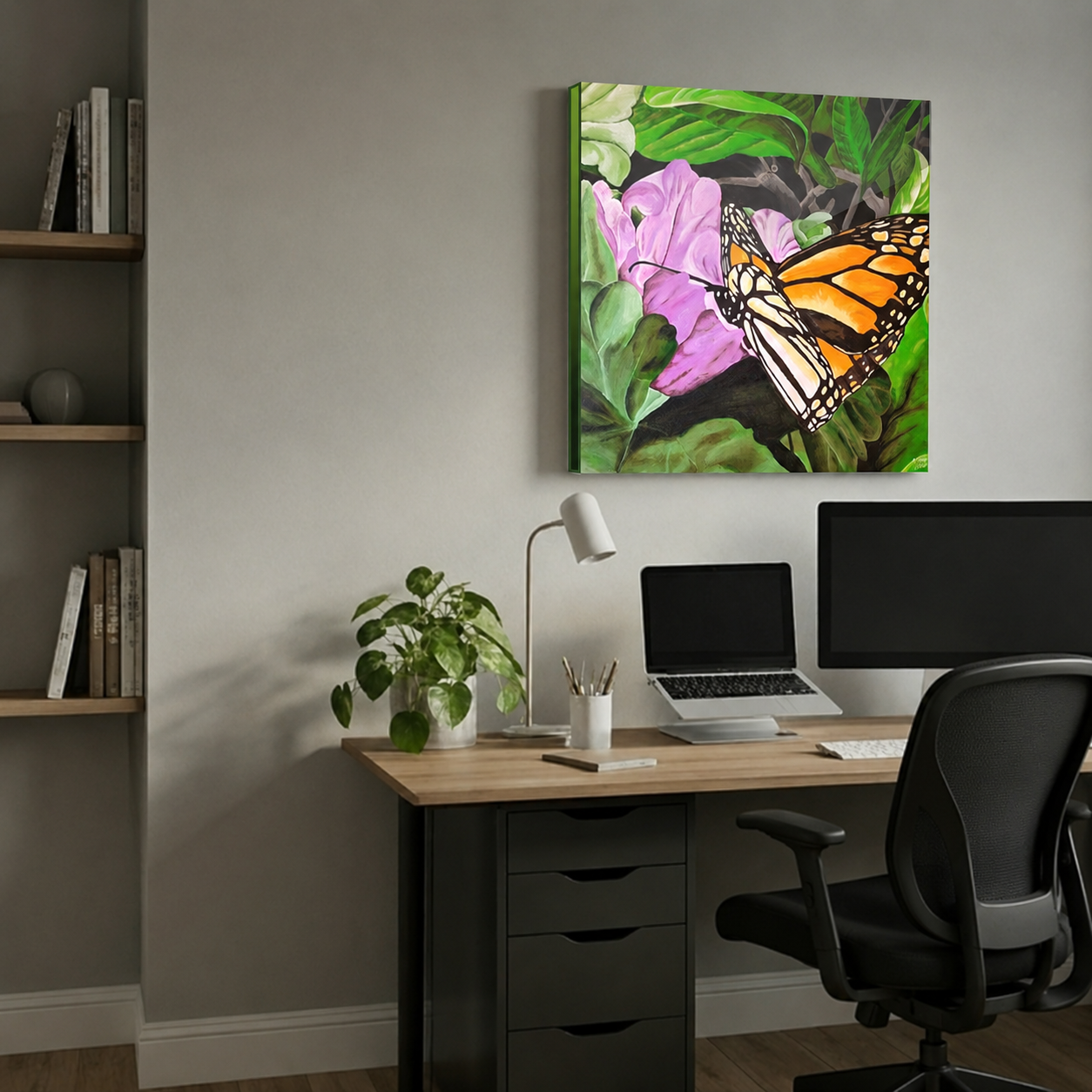Monarch Butterfly - Canvas Print