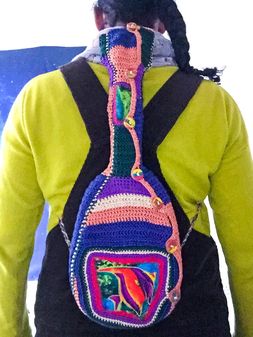 "Pineapple Fish" Soprano Ukulele bag
