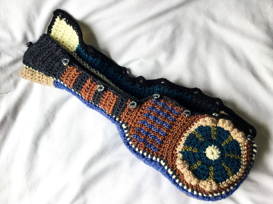 'Earthy sky' Ukulele Bag