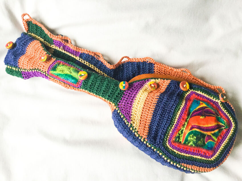 "Pineapple Fish" Soprano Ukulele bag