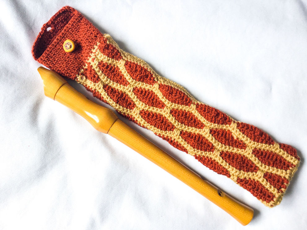 "Chocolate Honey" Recorder bag