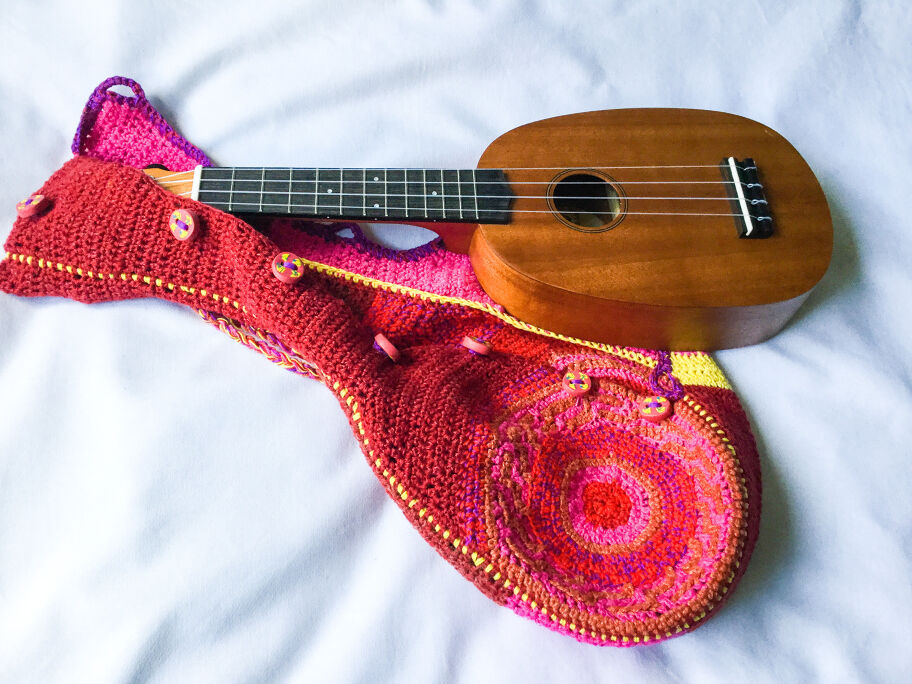 "Chérie pie" Soprano pineapple ukulele