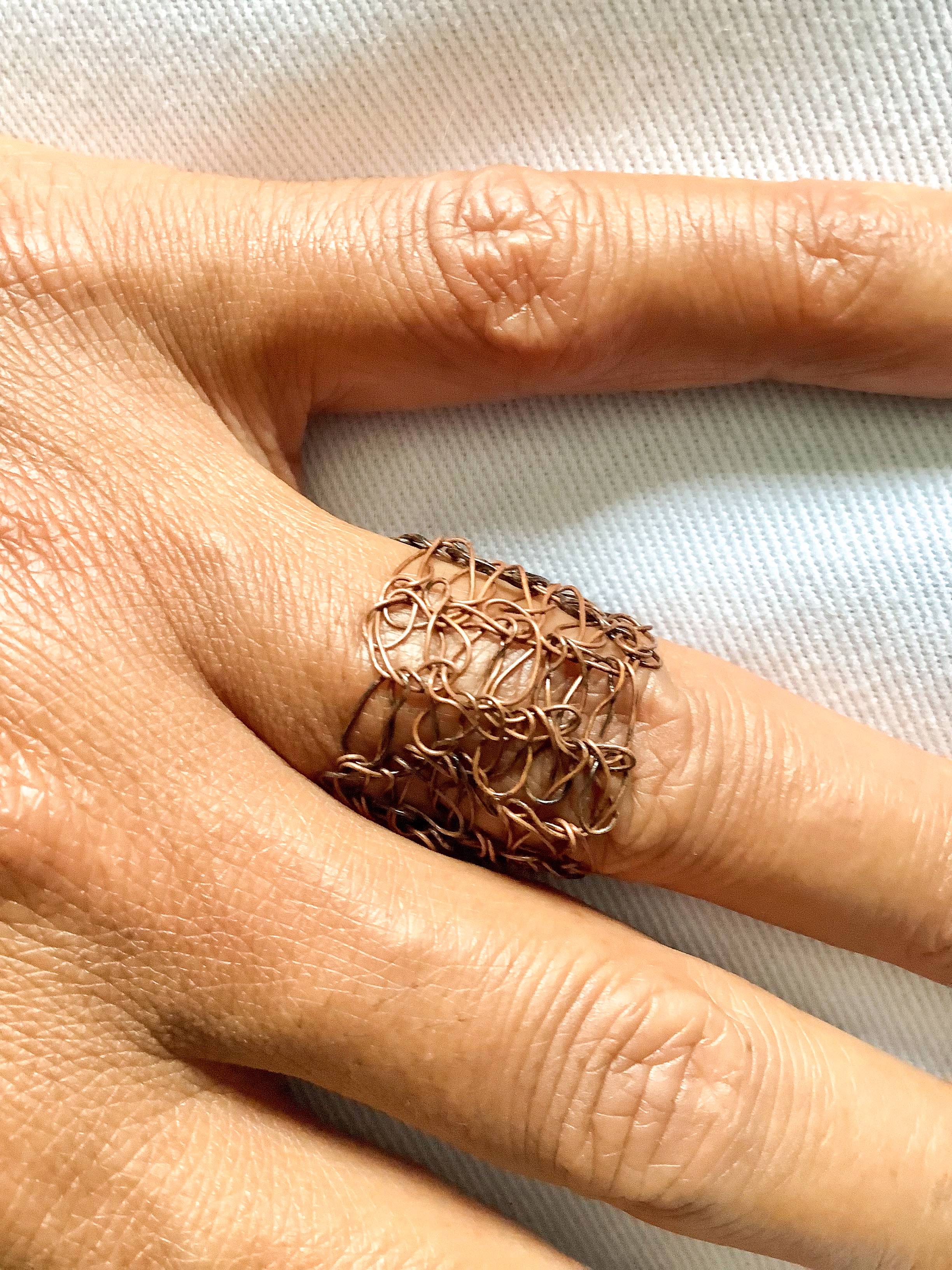 Flexible copper rings