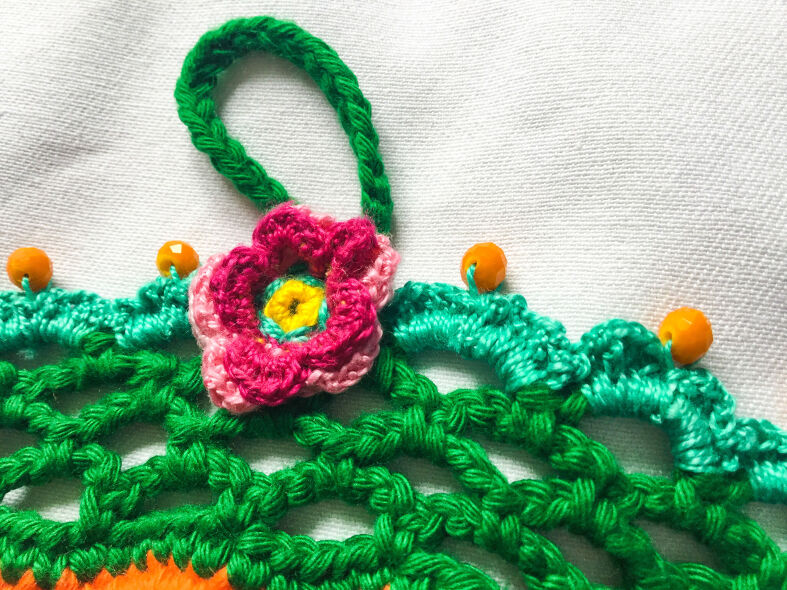 "Flower power" bracelet