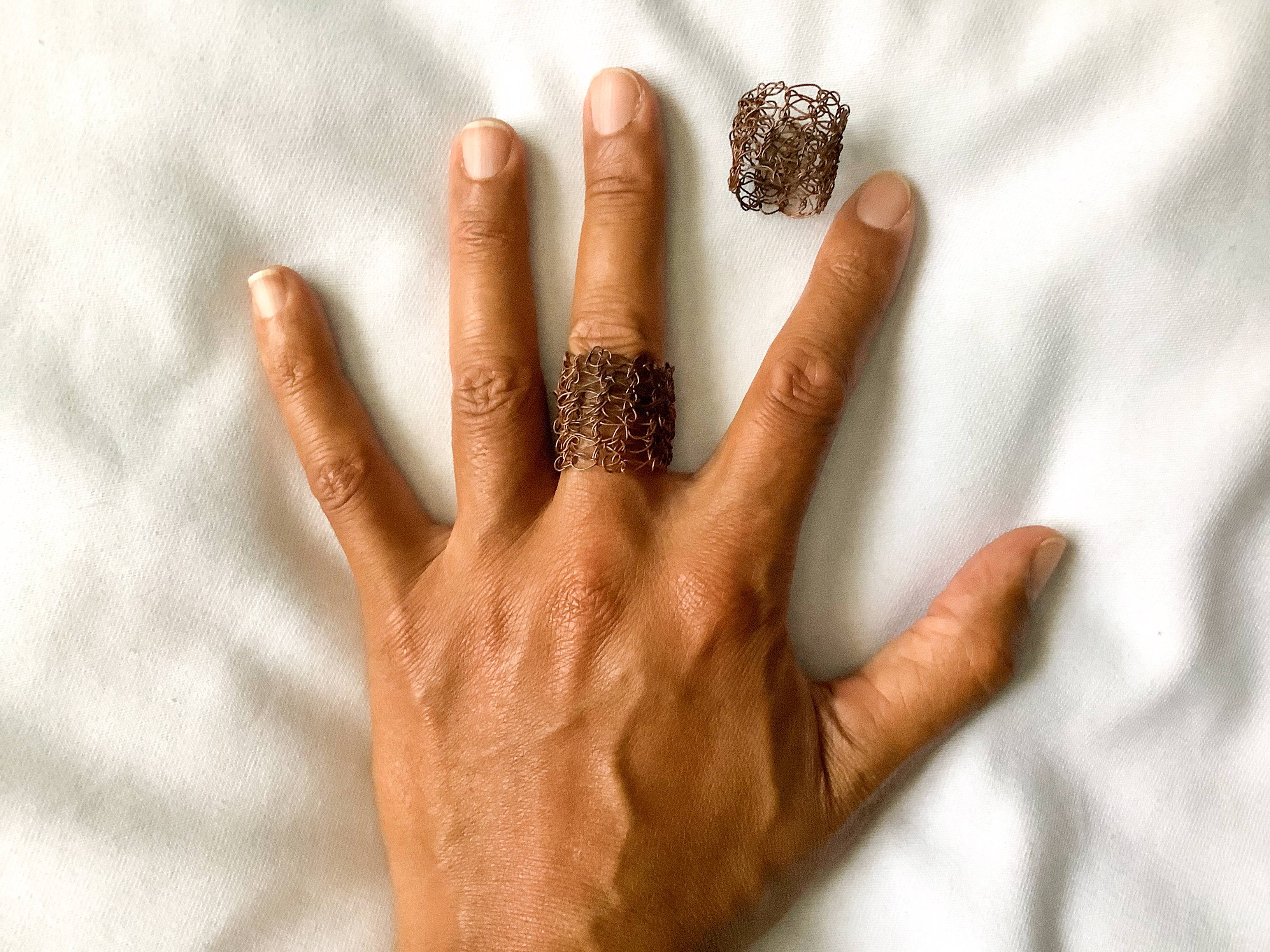 Flexible copper rings