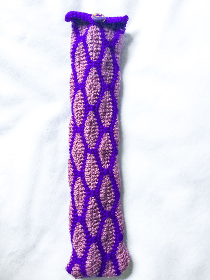 "Purple Honey" flute bag