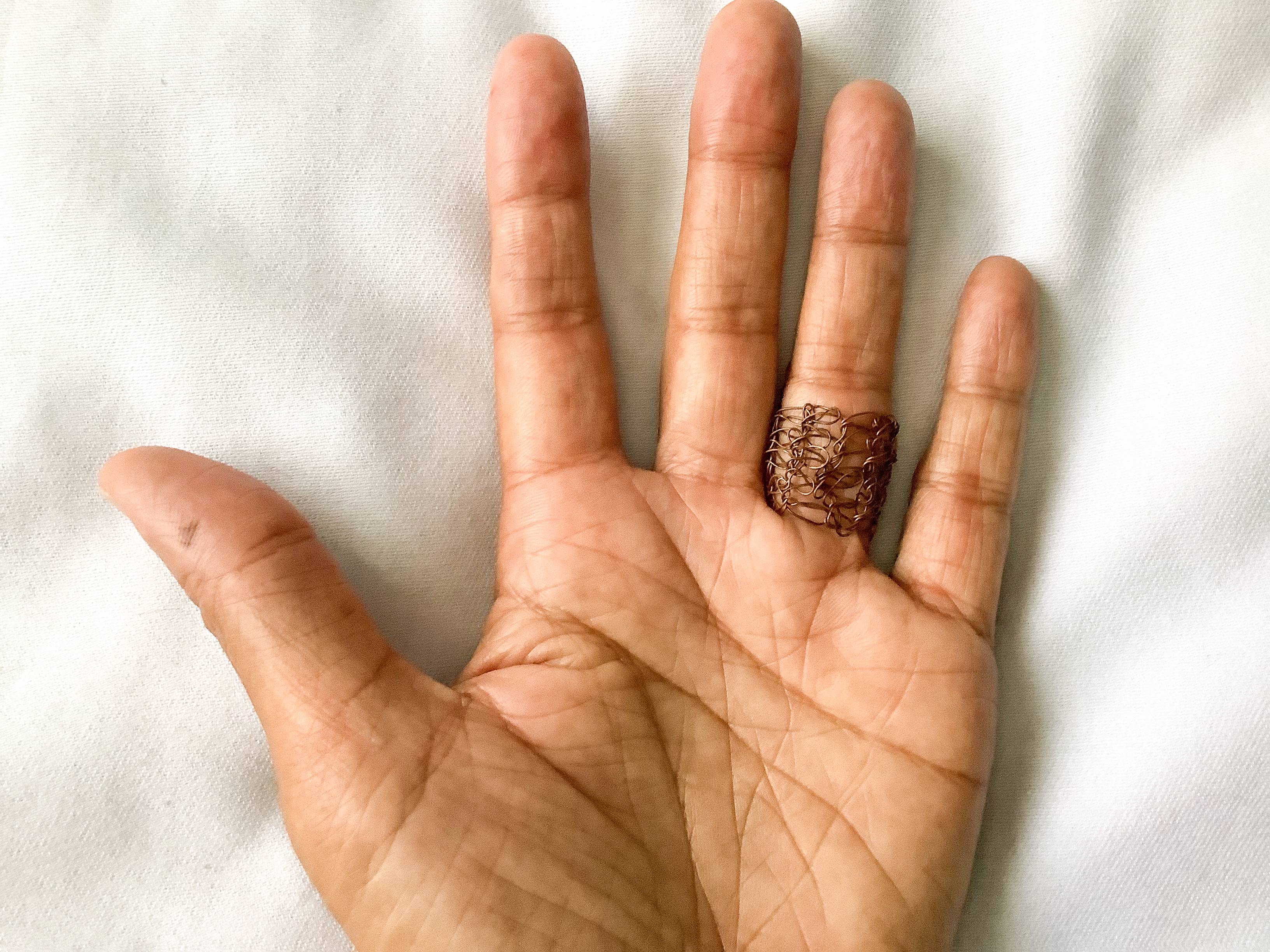 Flexible copper rings