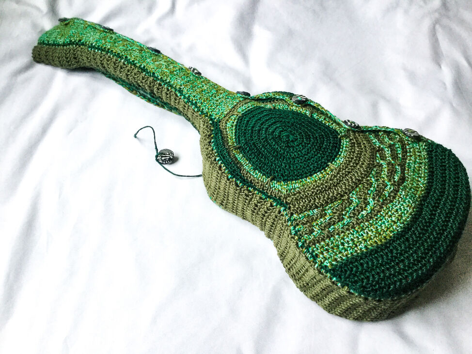 'Zebras in the green forest' Tenor Ukulele bag