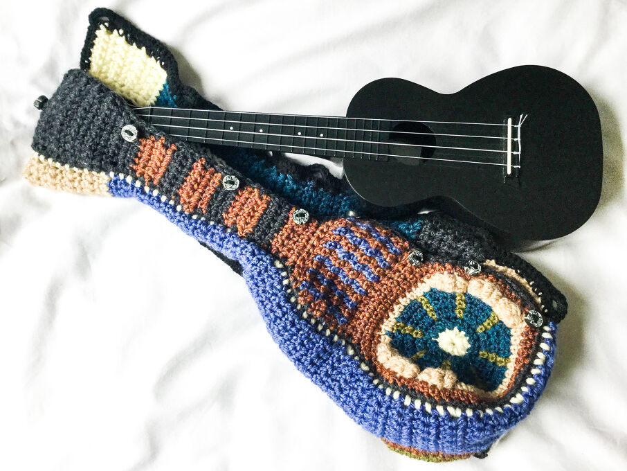 'Earthy sky' Ukulele Bag