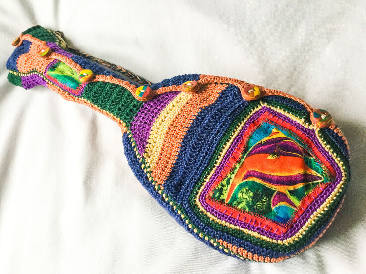 "Pineapple Fish" Soprano Ukulele bag