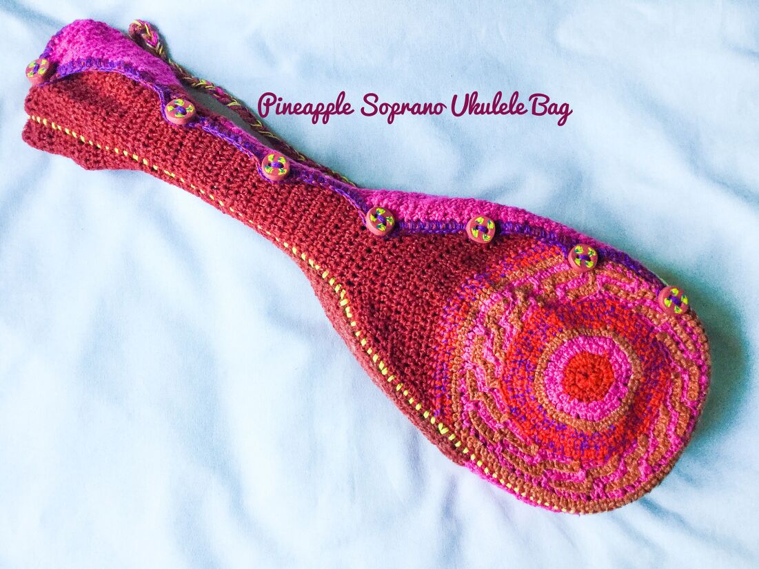 "Chérie pie" Soprano pineapple ukulele