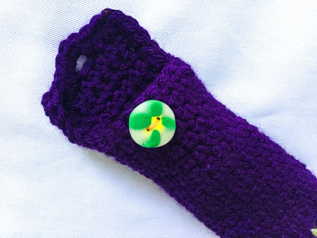 "Grapevine" flute bag, recorder gig bag, flute gig bag