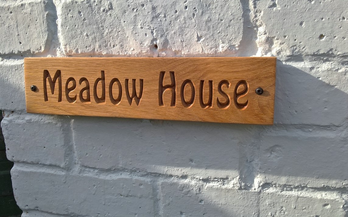 House Name Sign 300mm X 70mm