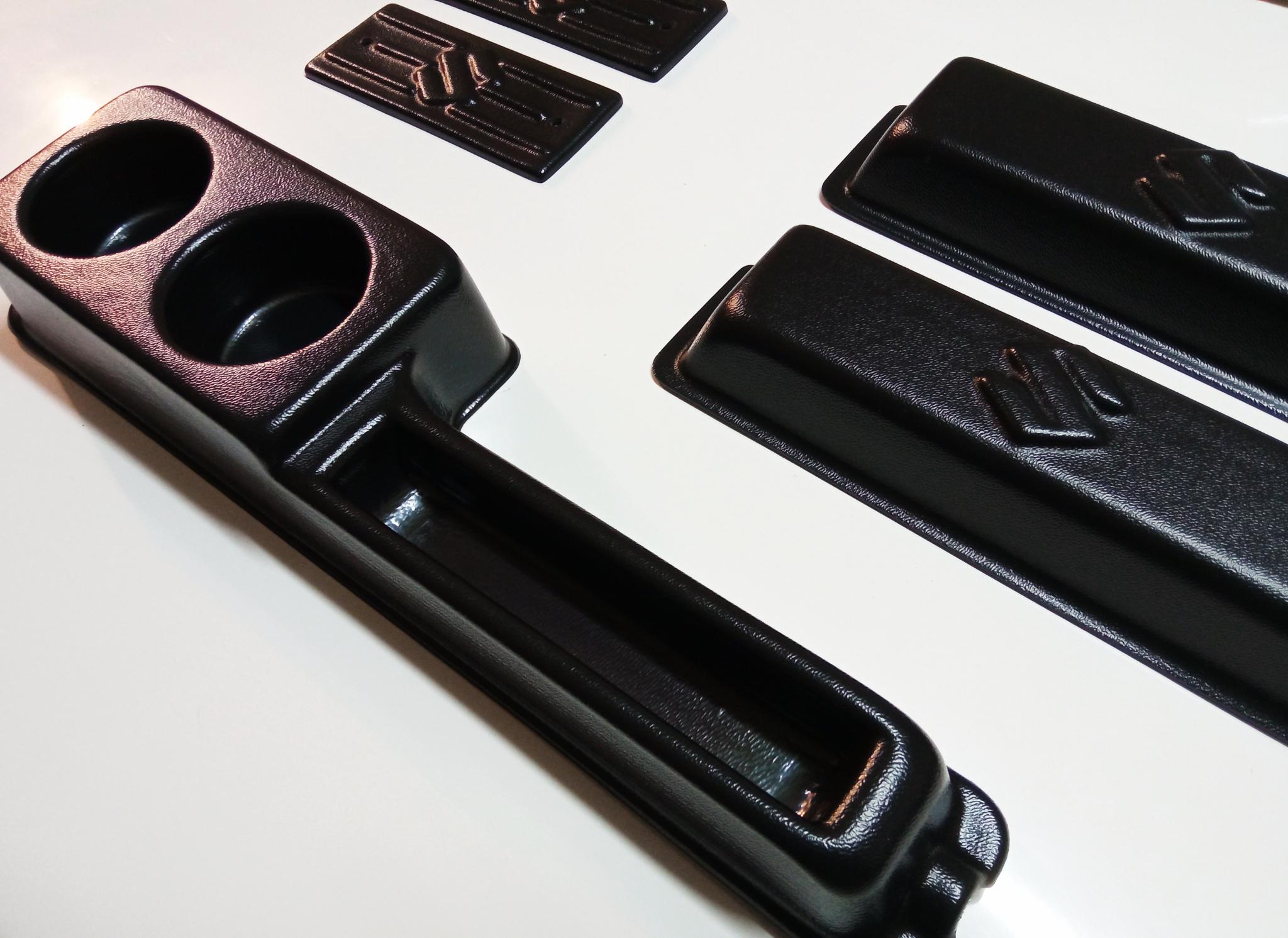 COMBO package [ pillar plastic covers + Door pockets + Double Cupholder ]