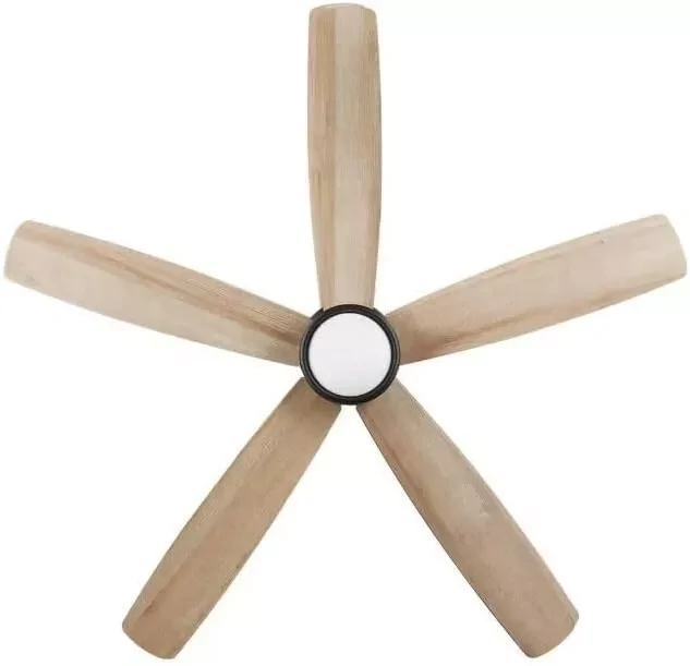 Home Decorators Driskol 60 in. LED Smart Black Indoor Ceiling Fan with Remote