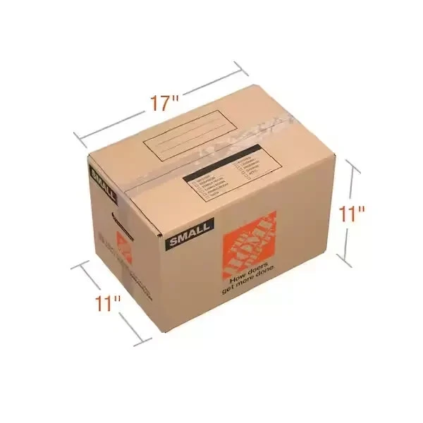 17 in. L x 11 in. W x 11 in. D Small Heavy Duty Moving Box with Handles 20-Pack