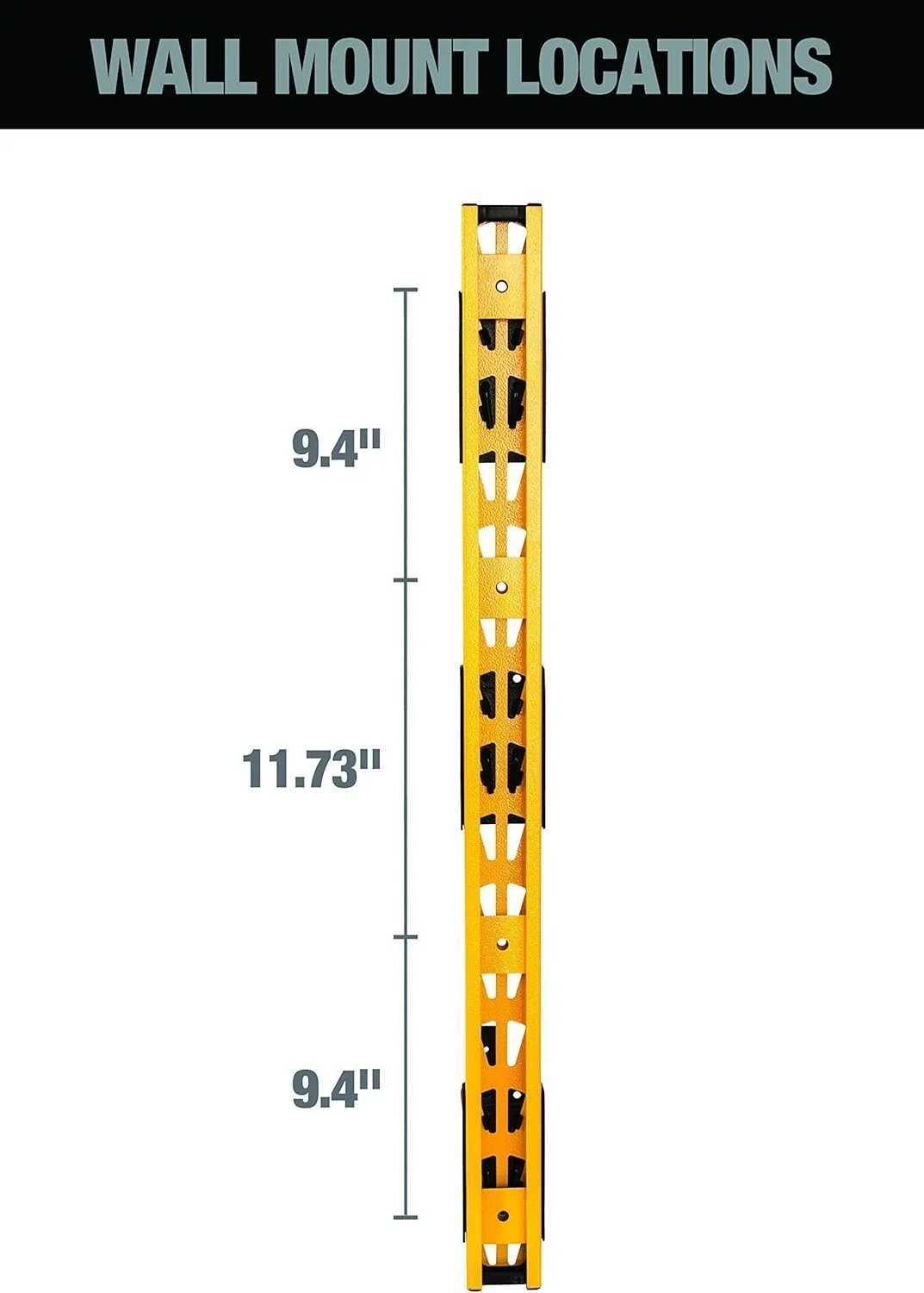 Dewalt 9 Bracket Wall Mount Material Storage Cantilever Rack DXSTACLR