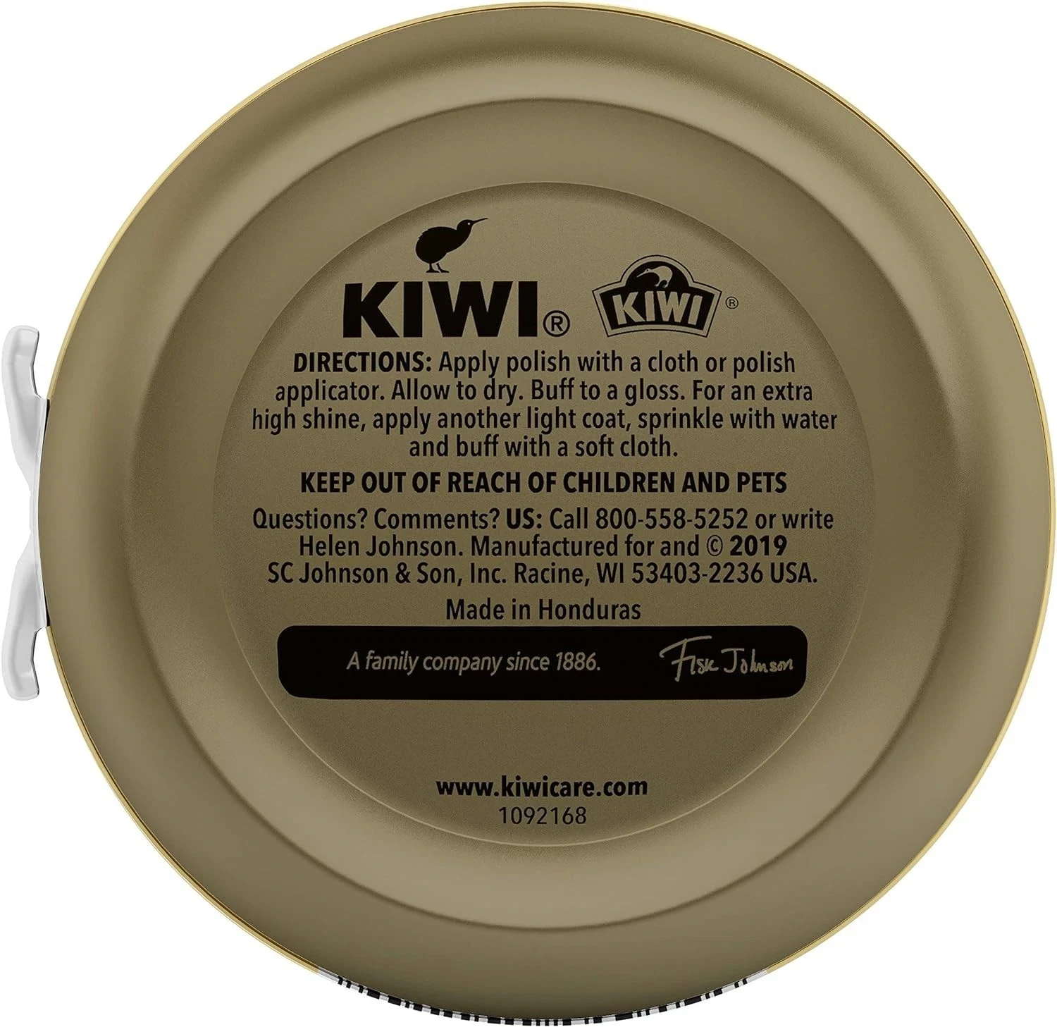 KIWI Lot of 2 All Colors Shoe Polish Neutral Renew Protect 32g Ea Tin