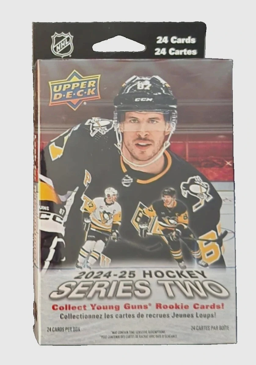 Upper Deck 2024-25 Hockey Series Two Hanger Box 24 Cards Sealed