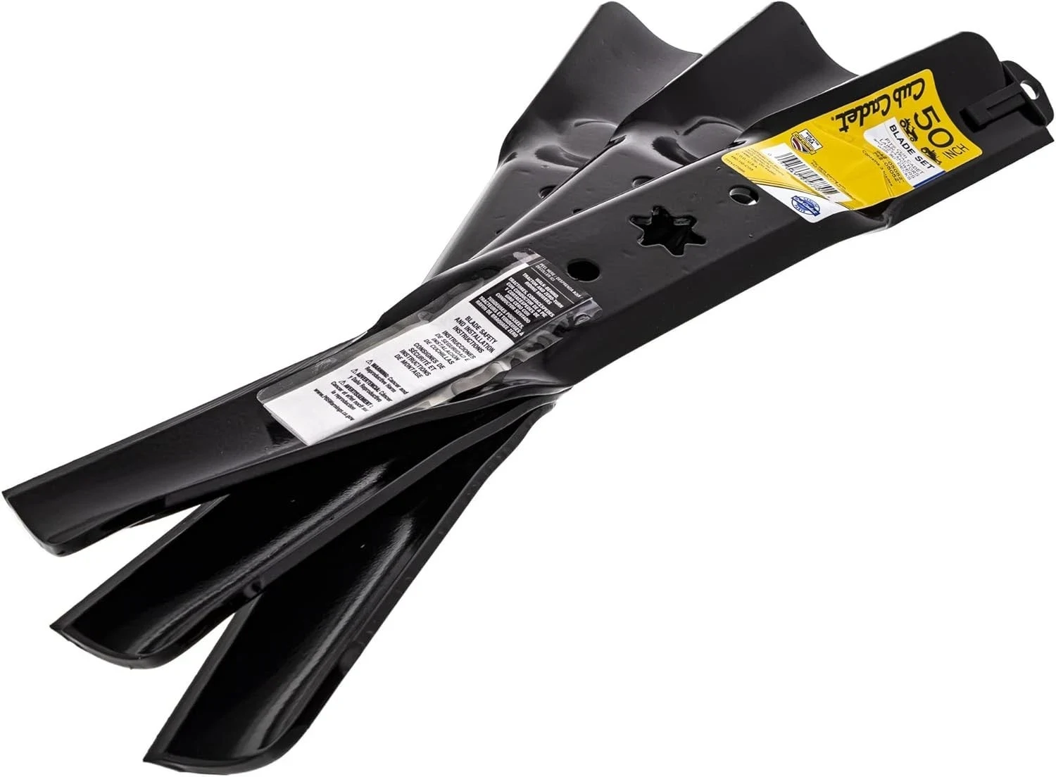 OEM Cub Cadet 50 Inch Includes 3 Blade Set 942-05052 & 742-05052 for 50" Decks