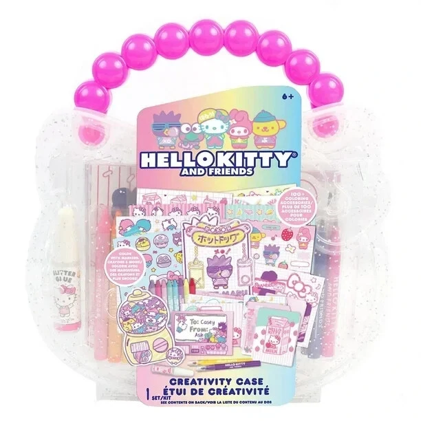 Hello Kitty and Friends Creativity Set 100+ Coloring Activities Craft New Sealed