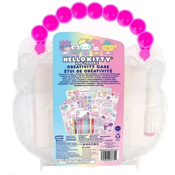 Hello Kitty and Friends Creativity Set 100+ Coloring Activities Craft New Sealed