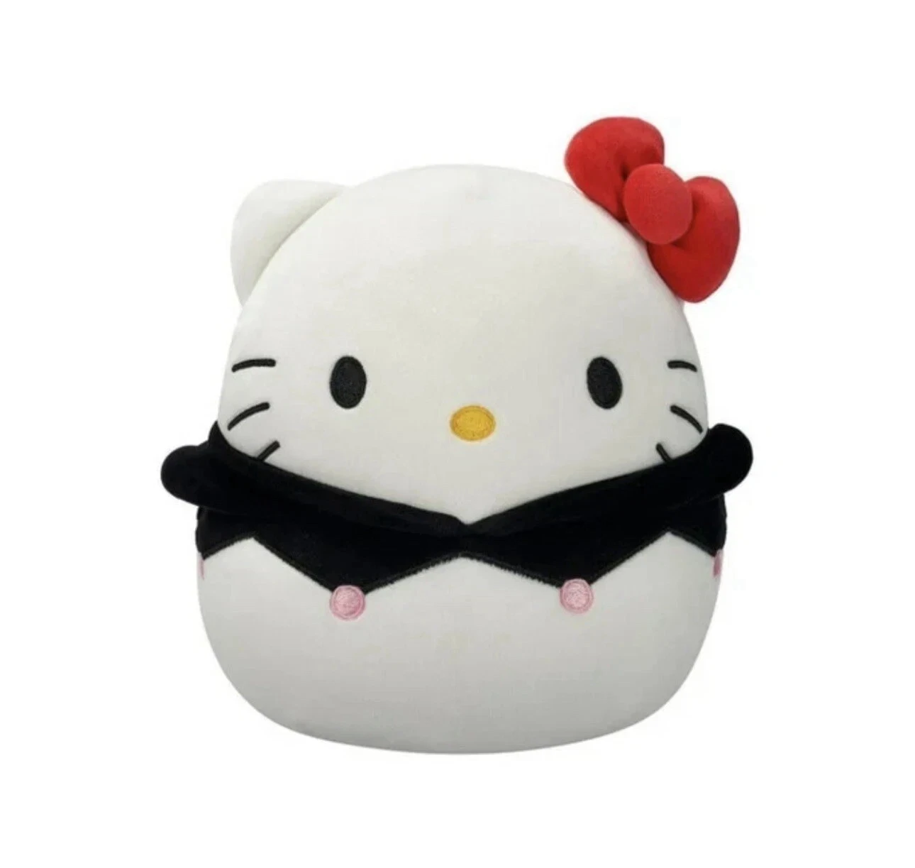 Hello Kitty 9" Squishmallows Plush in Kuromi Hoodie by Jazwares