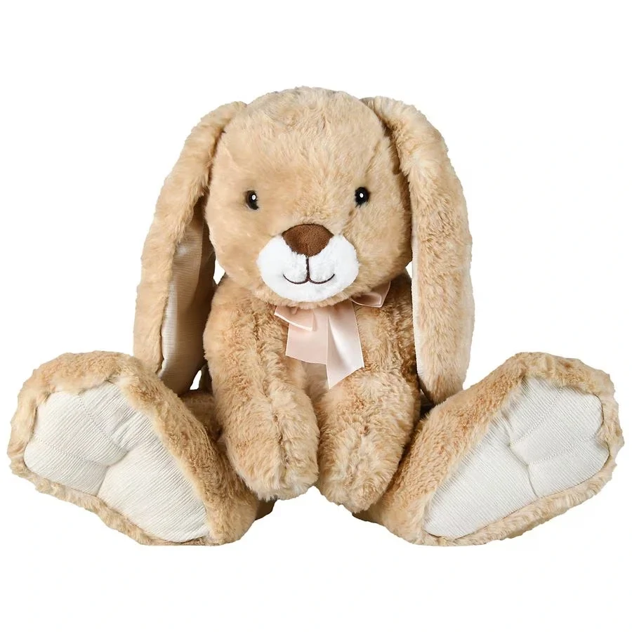 Playright Big Foot Easter Bunny 19 Inch Brown NWT
