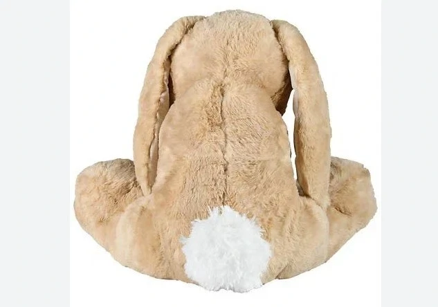 Playright Big Foot Easter Bunny 19 Inch Brown NWT