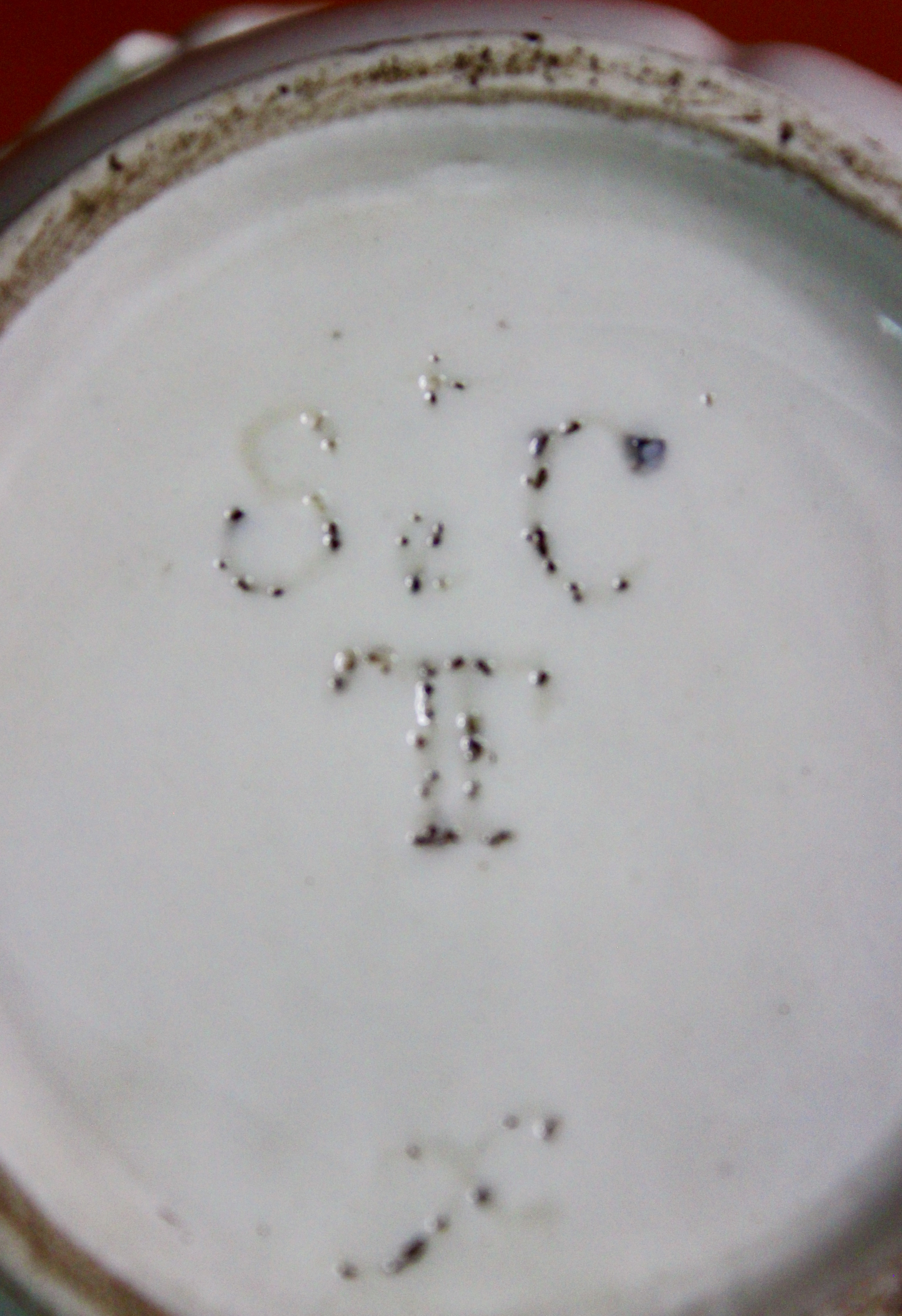 Samson French Porcelain Toilet Pot In The Manner of St Cloud