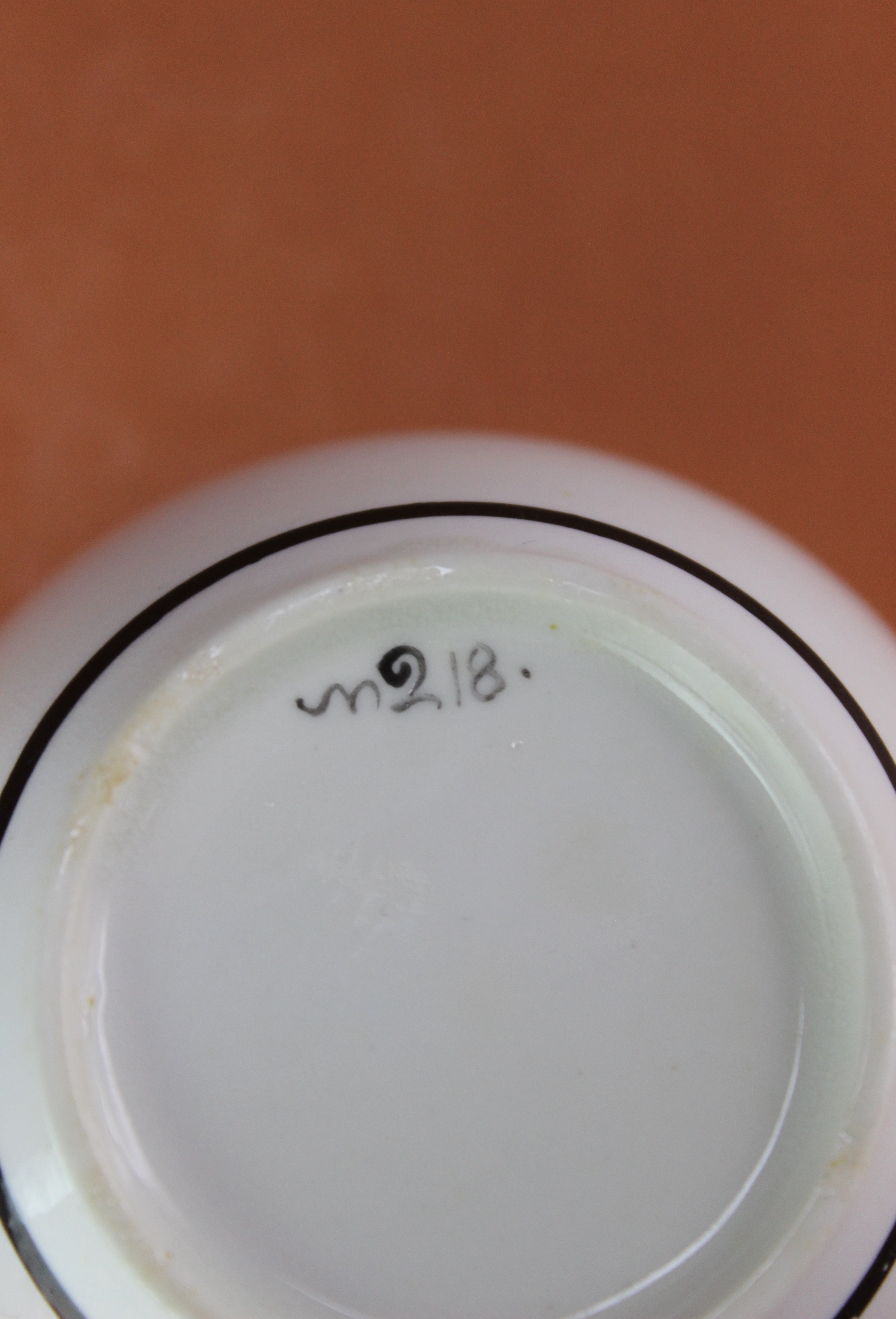 Minton First Period Cup and Saucer Pattern 218