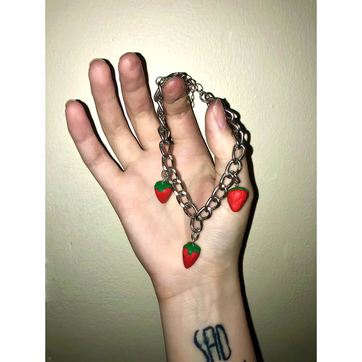 Strawberry Fields Charm Bracelet