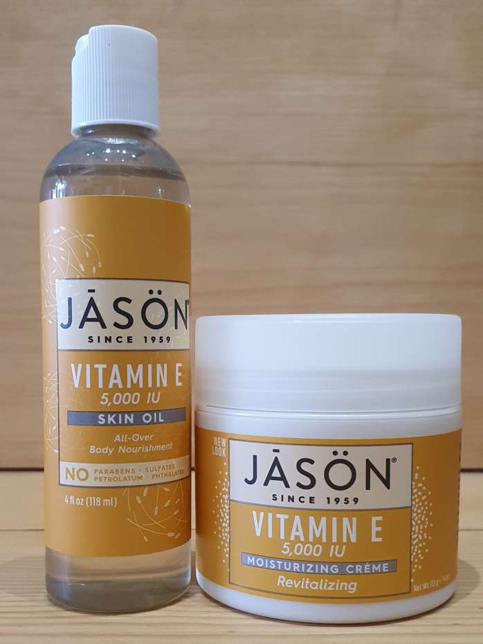 Jason Vitamin E Skin Oil and Moisturizing Creme