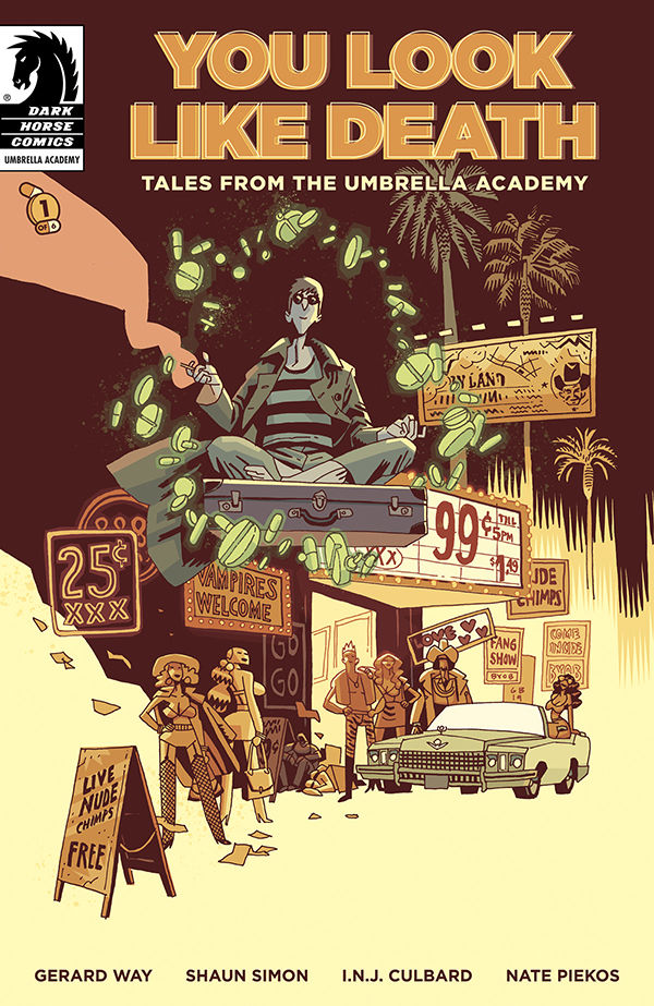 YOU LOOK LIKE DEATH TALES UMBRELLA ACADEMY #1 (OF 6) CVR A G