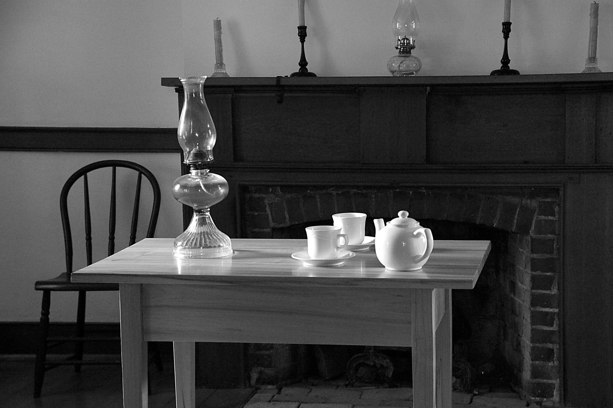 Rustic Tea Setting
