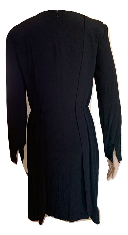 Intropia black dress