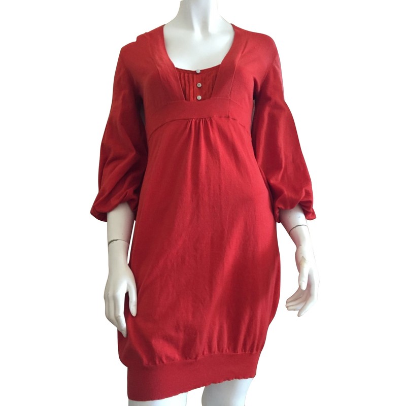 Karen Millen orange wool dress