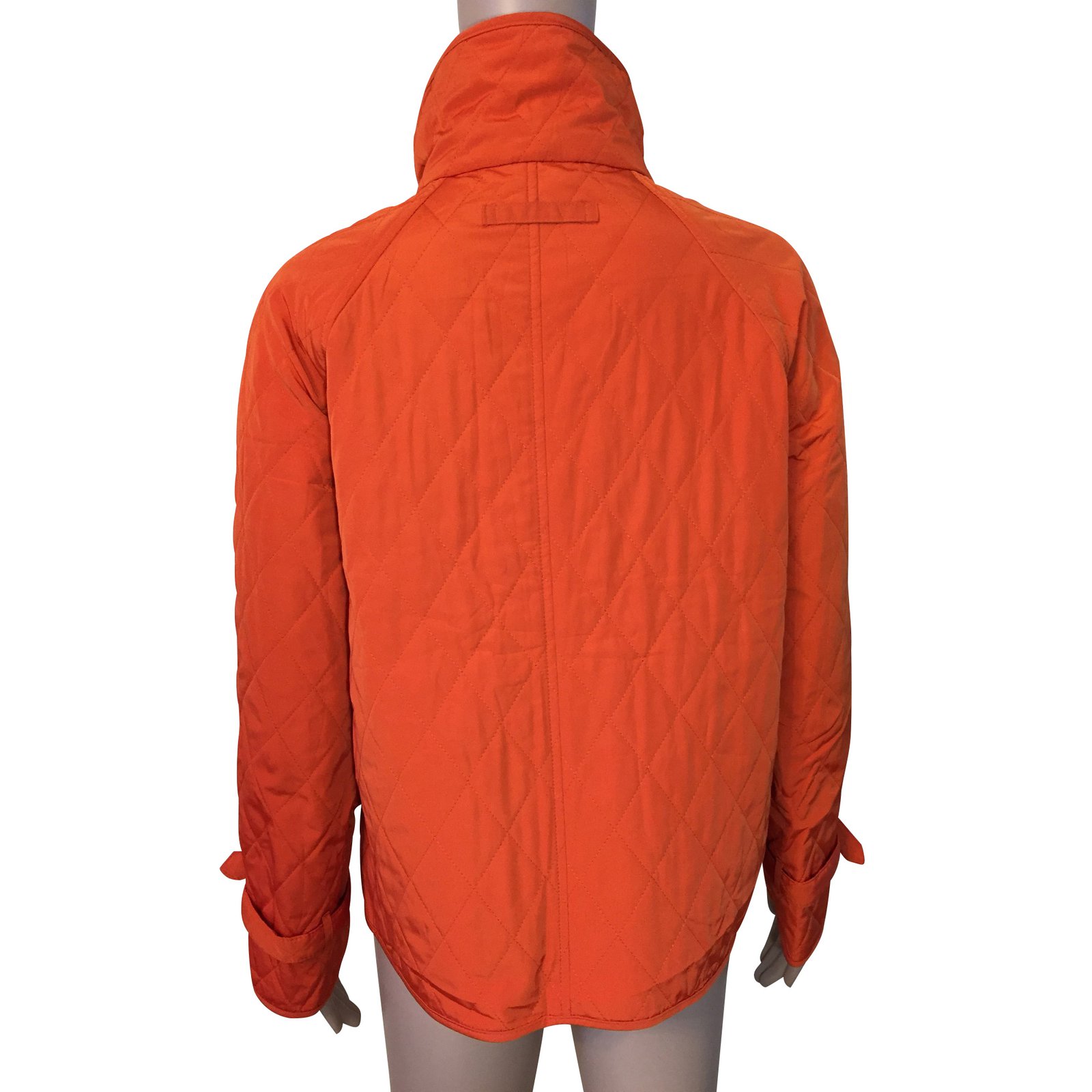 Talbots orange jacket