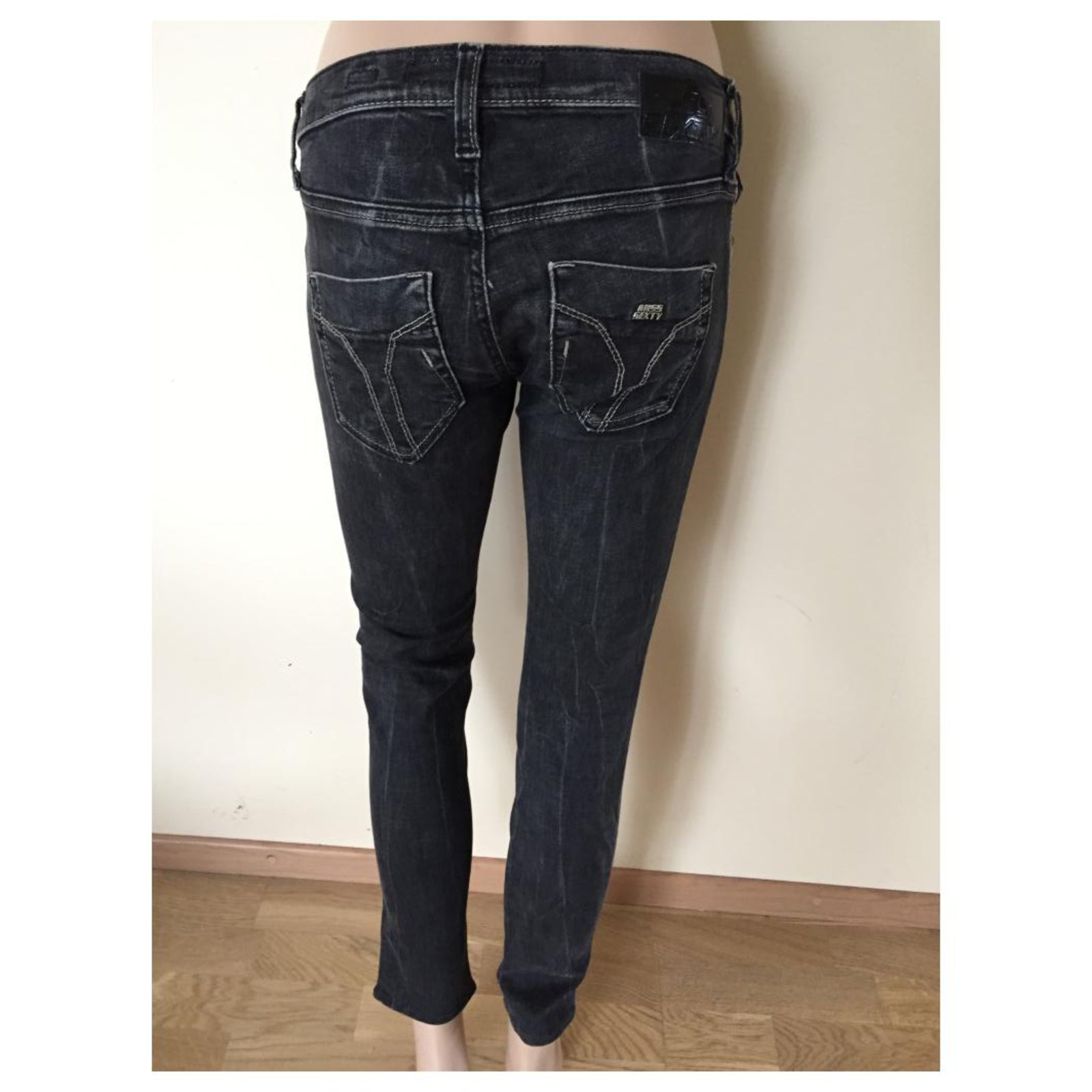 Miss sixty black skinny jeans 25