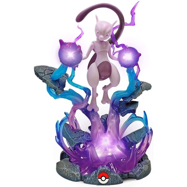 Jazwares Pokemon Deluxe Collector LED Figure 13" Mewtwo - PKW0082
