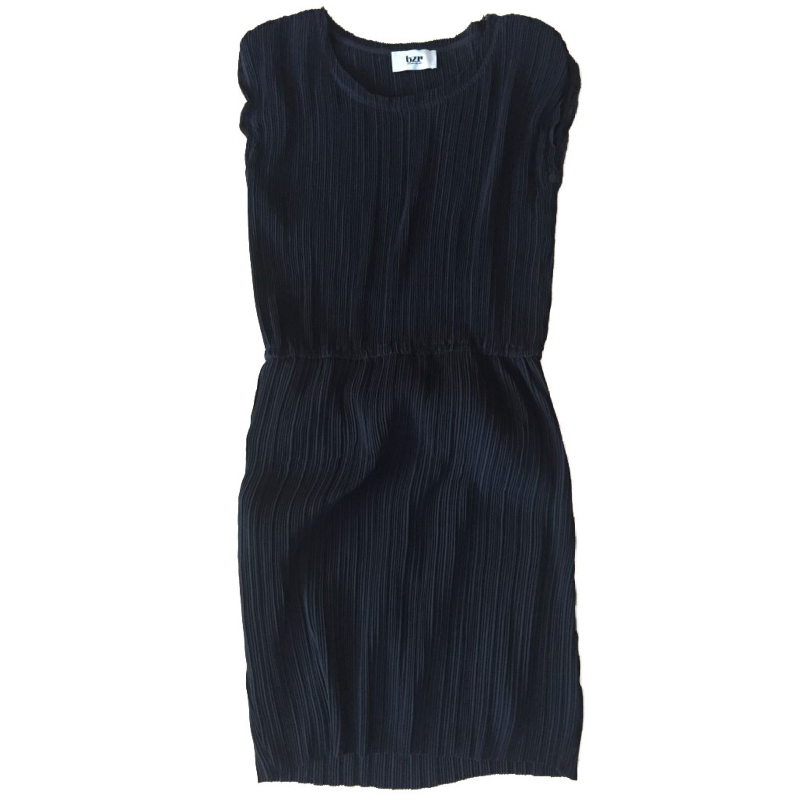 Bruuns bazaar black midi dress
