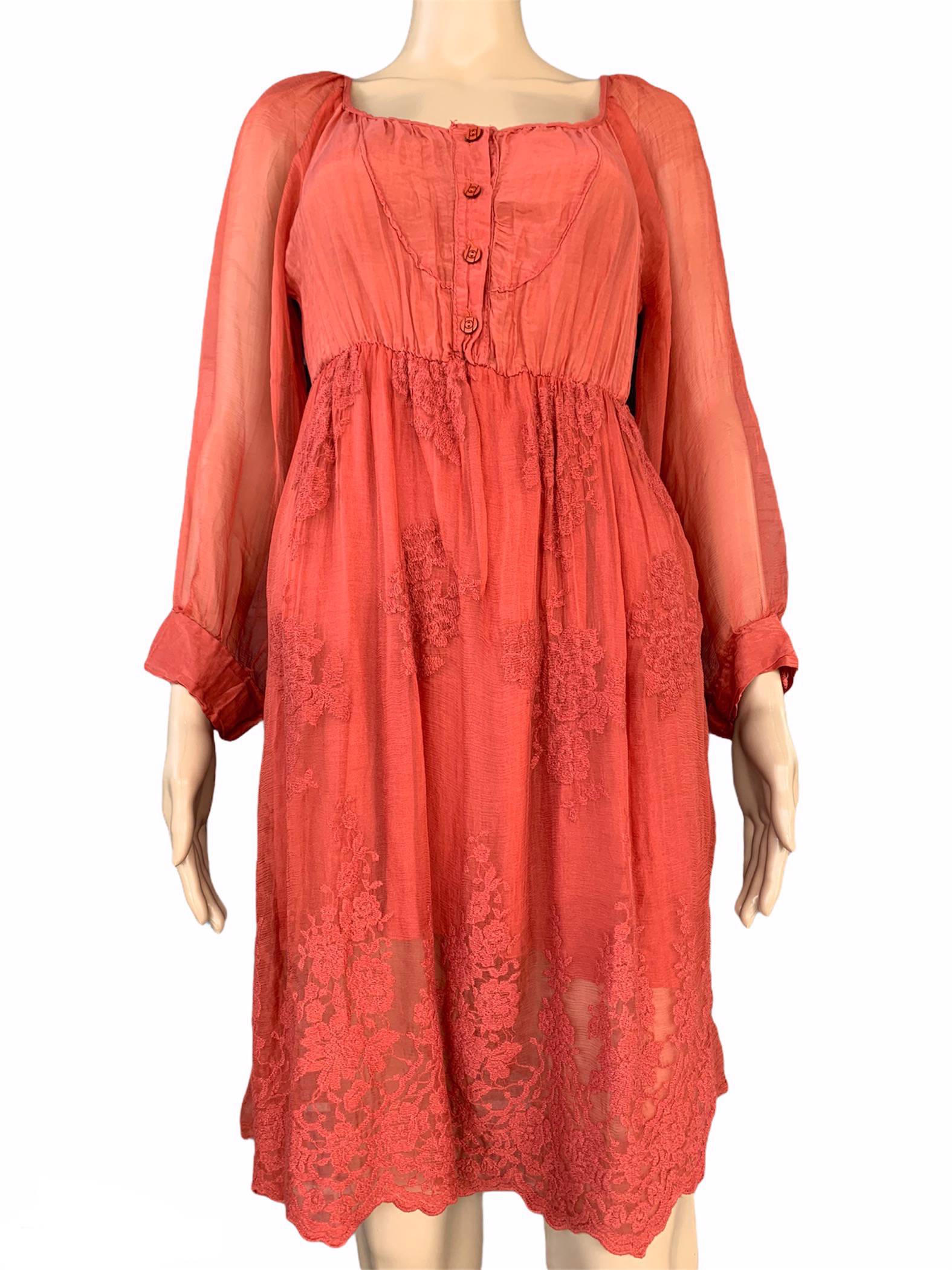 Silk Italian Lucas Moda dress