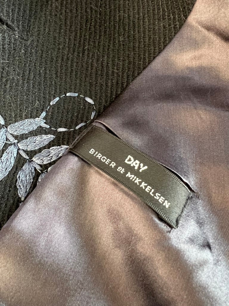 Hand made Day Birger et Mikkelsen emblished coat