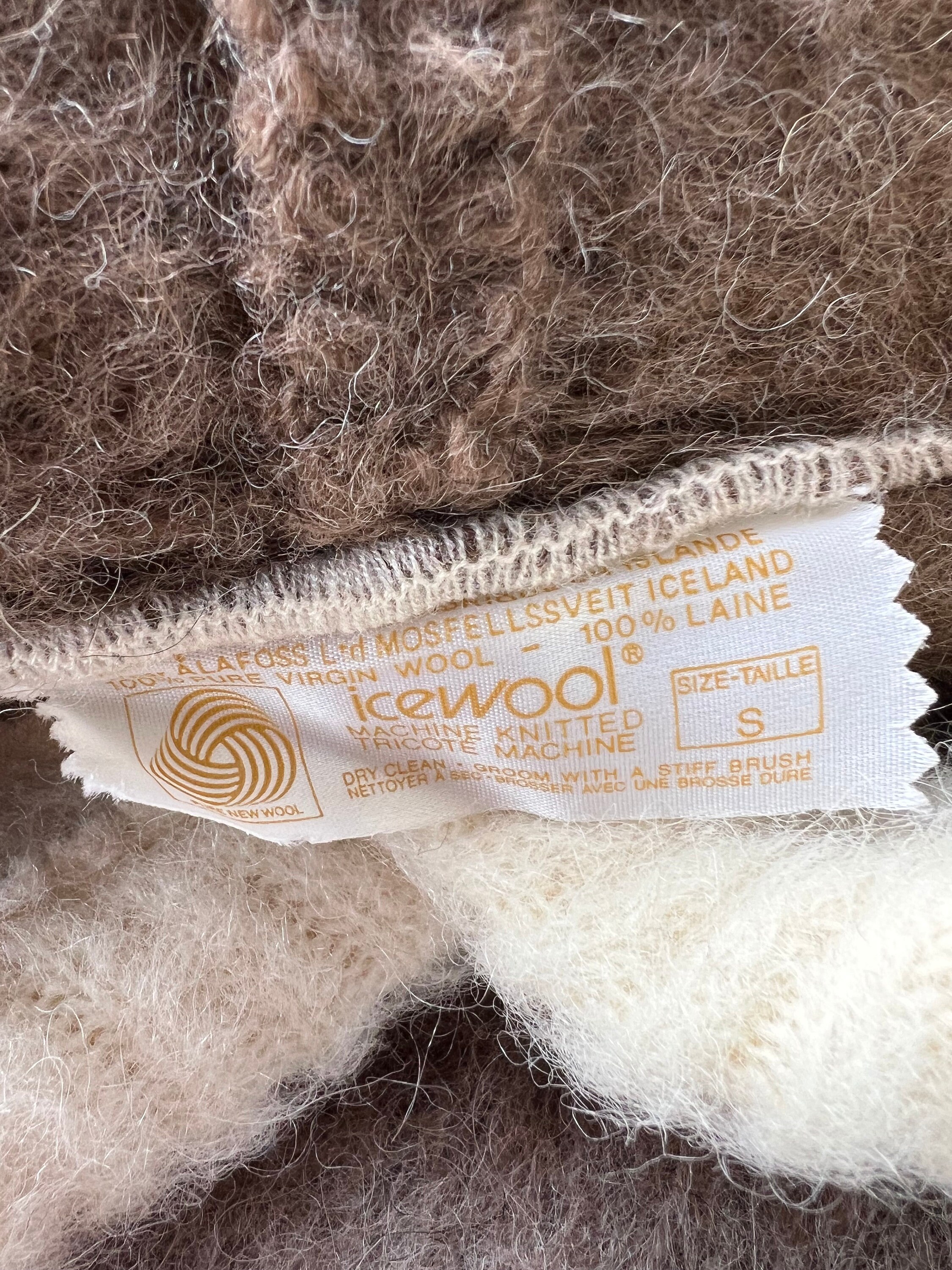 Icewool wool poncho