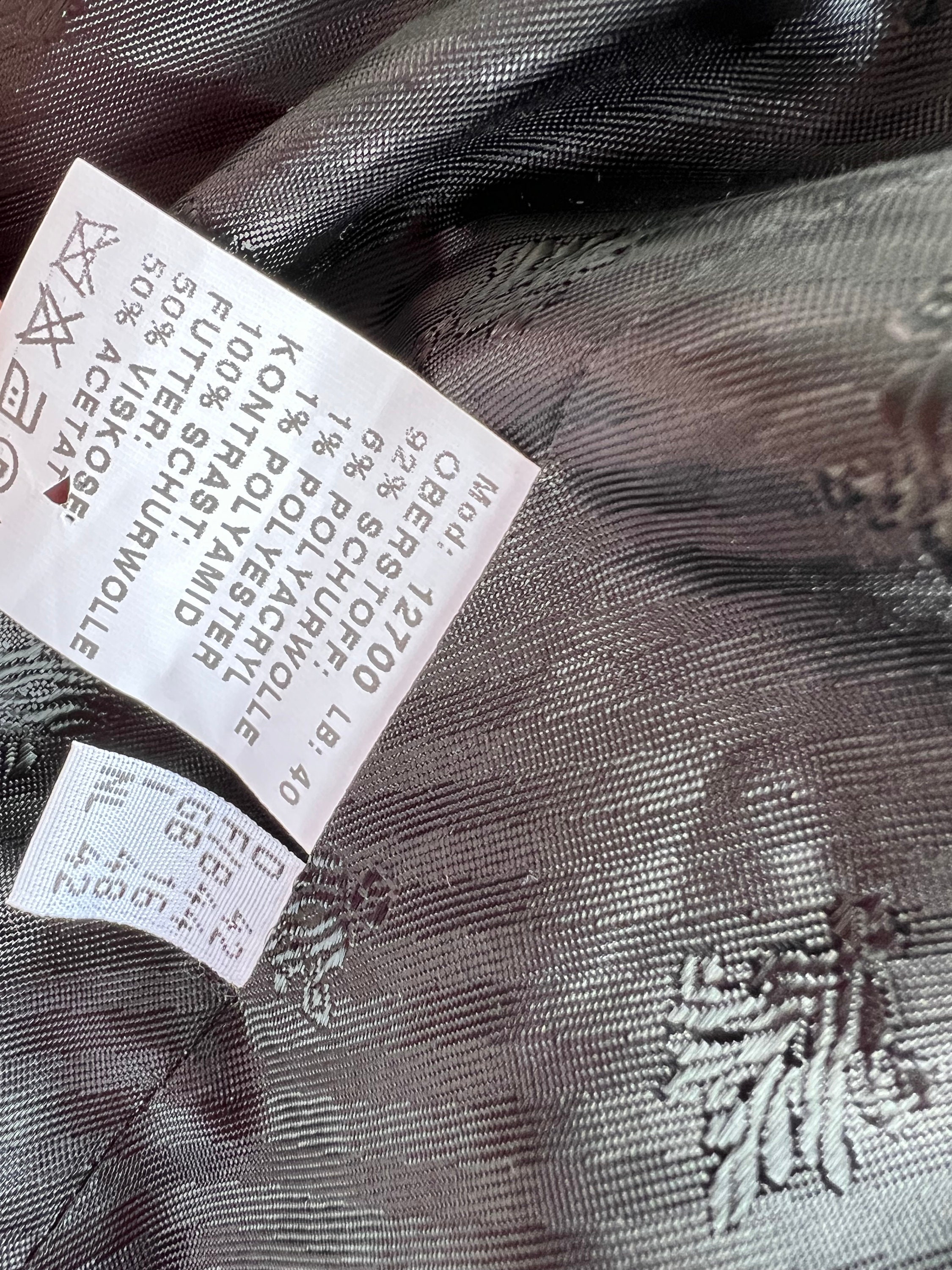 Perry tartan wool blazer, D42, IT48